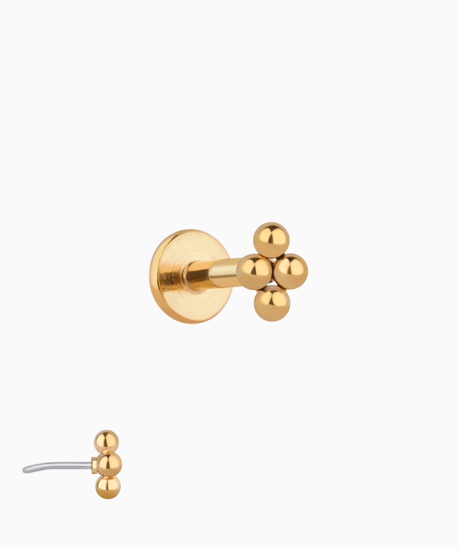 Basic Flatback Stud - OumoJewelry