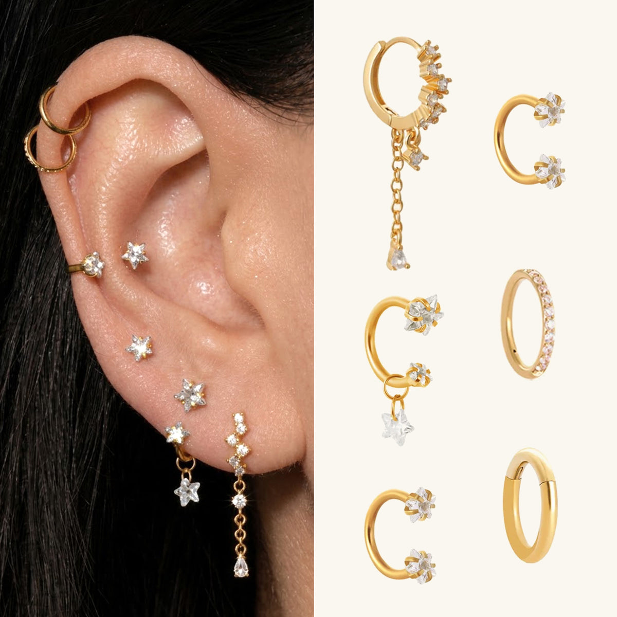 Thea Ear Stack Set