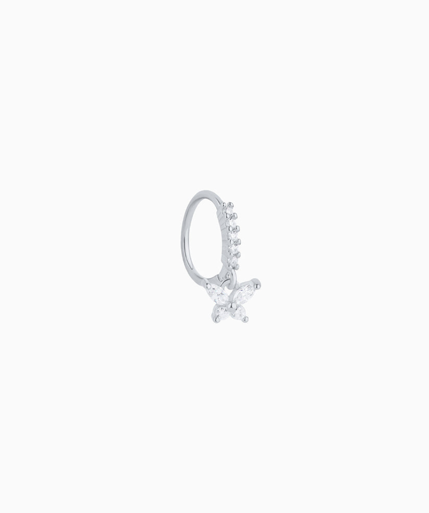 Butterfly Nose Hoop - OumoJewelry