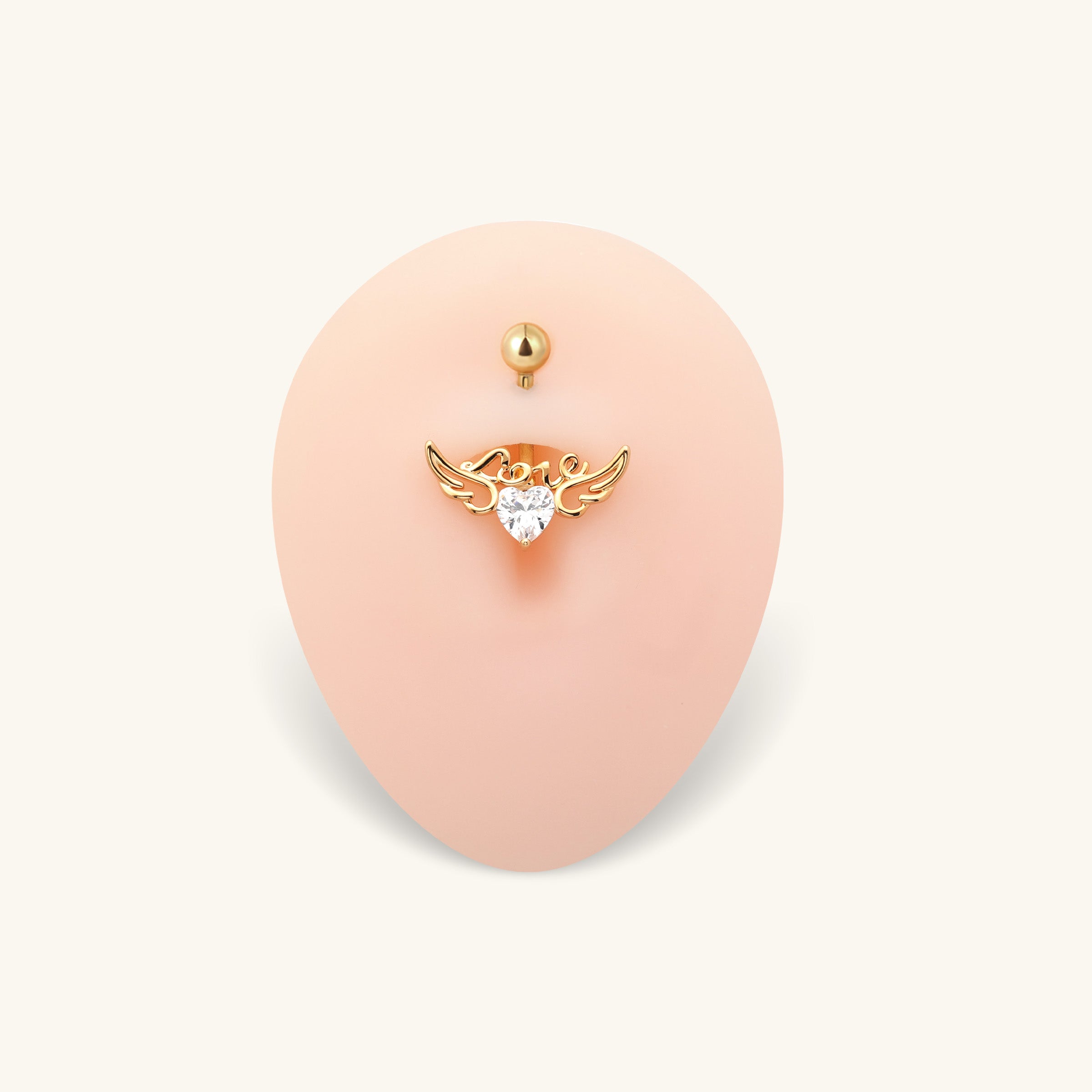 Jessa Heart Belly Ring
