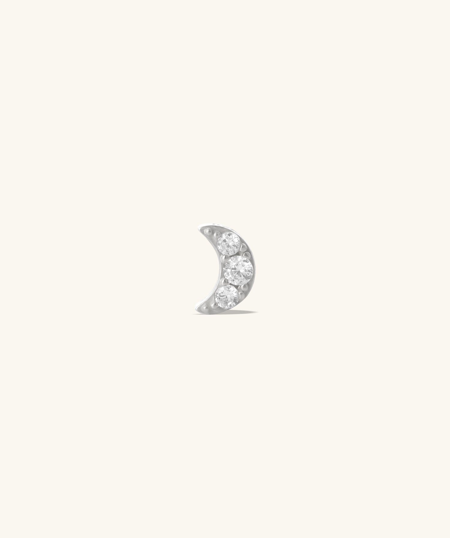 Moon Star Reversible Flatback Stud