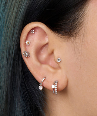 Exquisite Huggie Stud - OumoJewelry