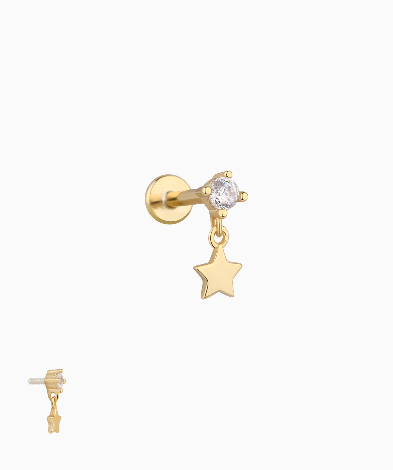 Cute Star Flatback Drop - OumoJewelry