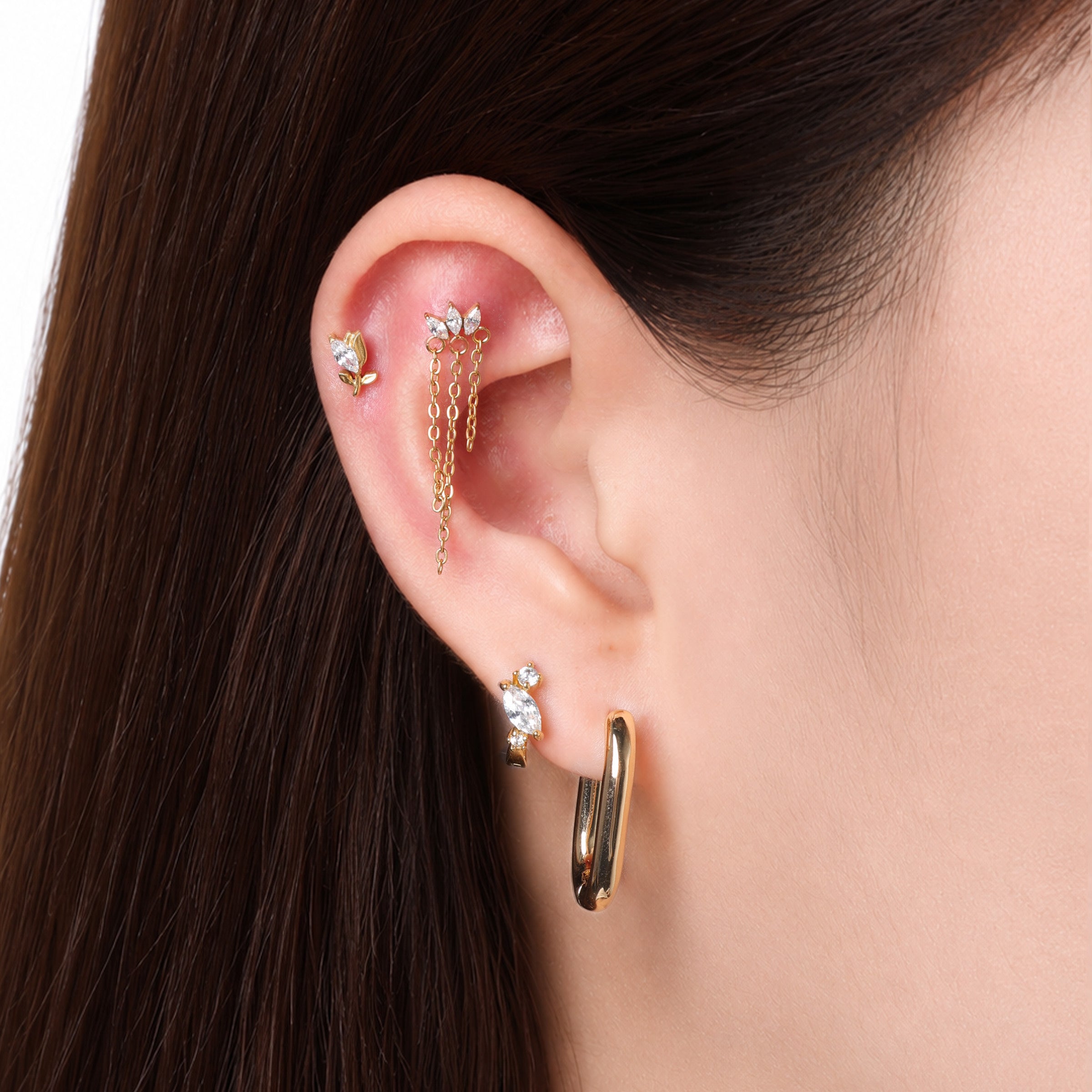 Titanium Vanya Stud