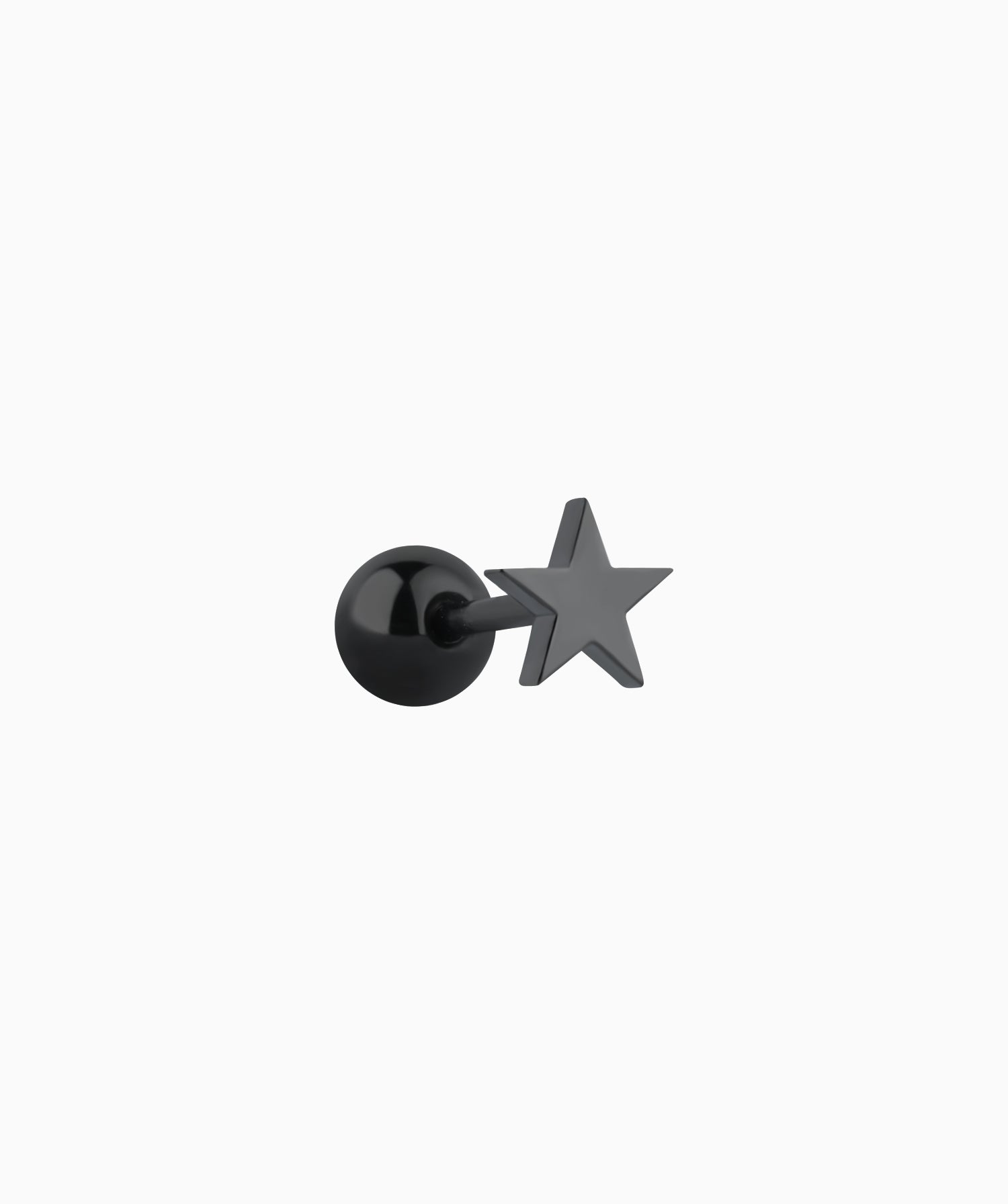 Black Mystic Star Stud - OumoJewelry