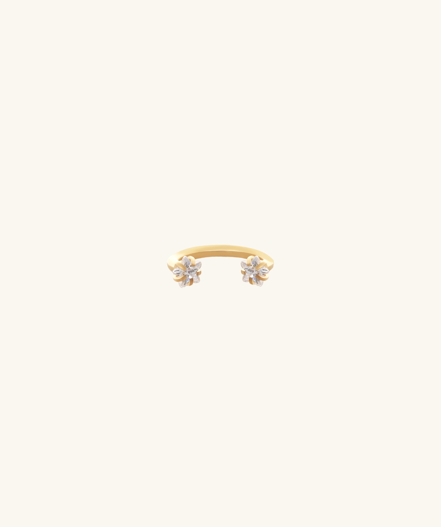 Shining Star Helix Hoop