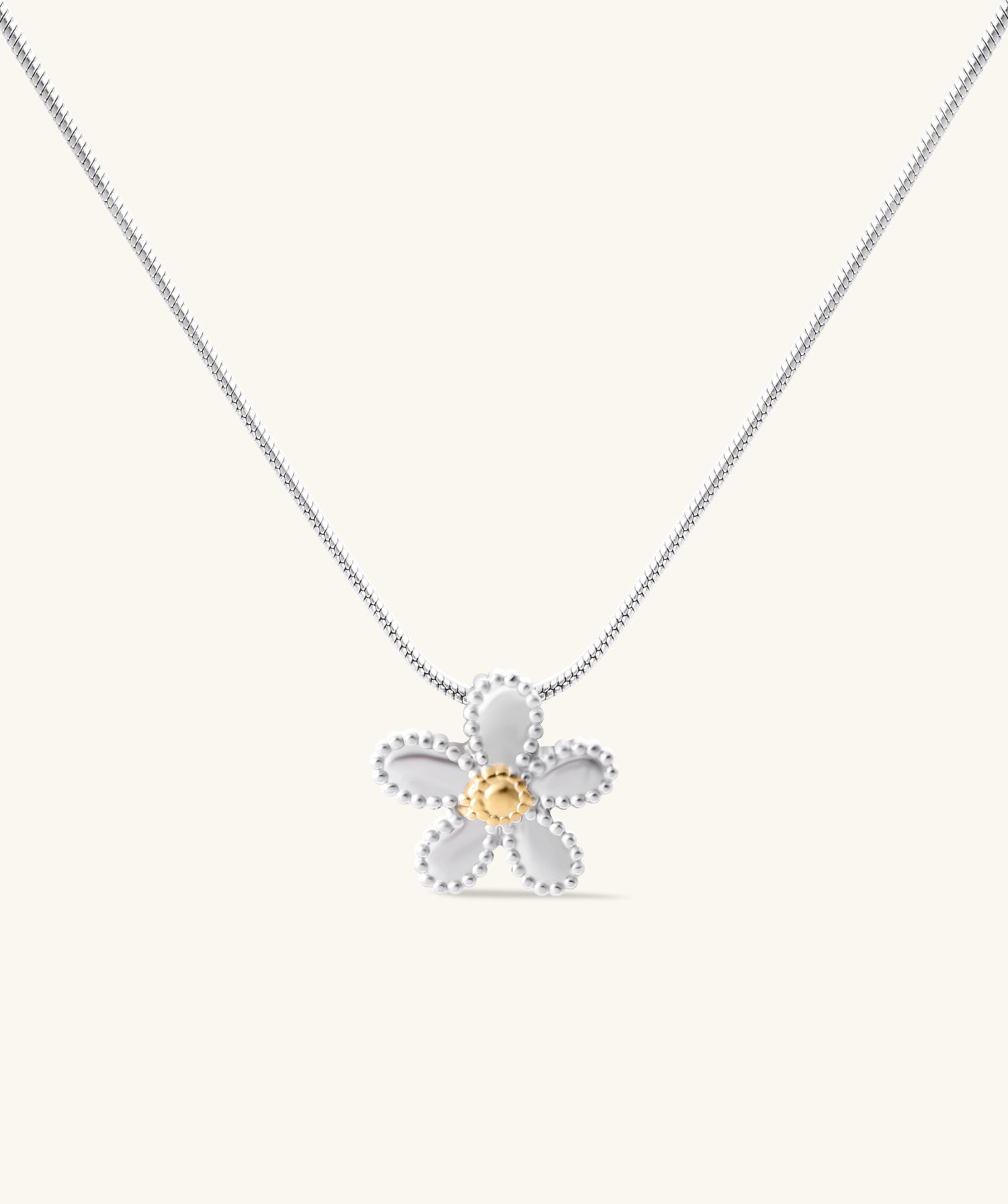 Daisy Charm Necklace - OumoJewelry
