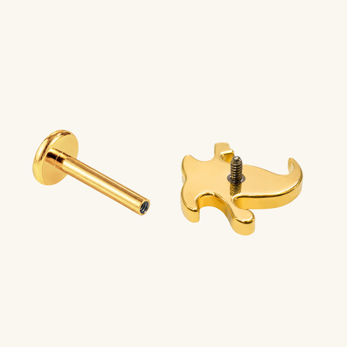 Titanium Violet Stud