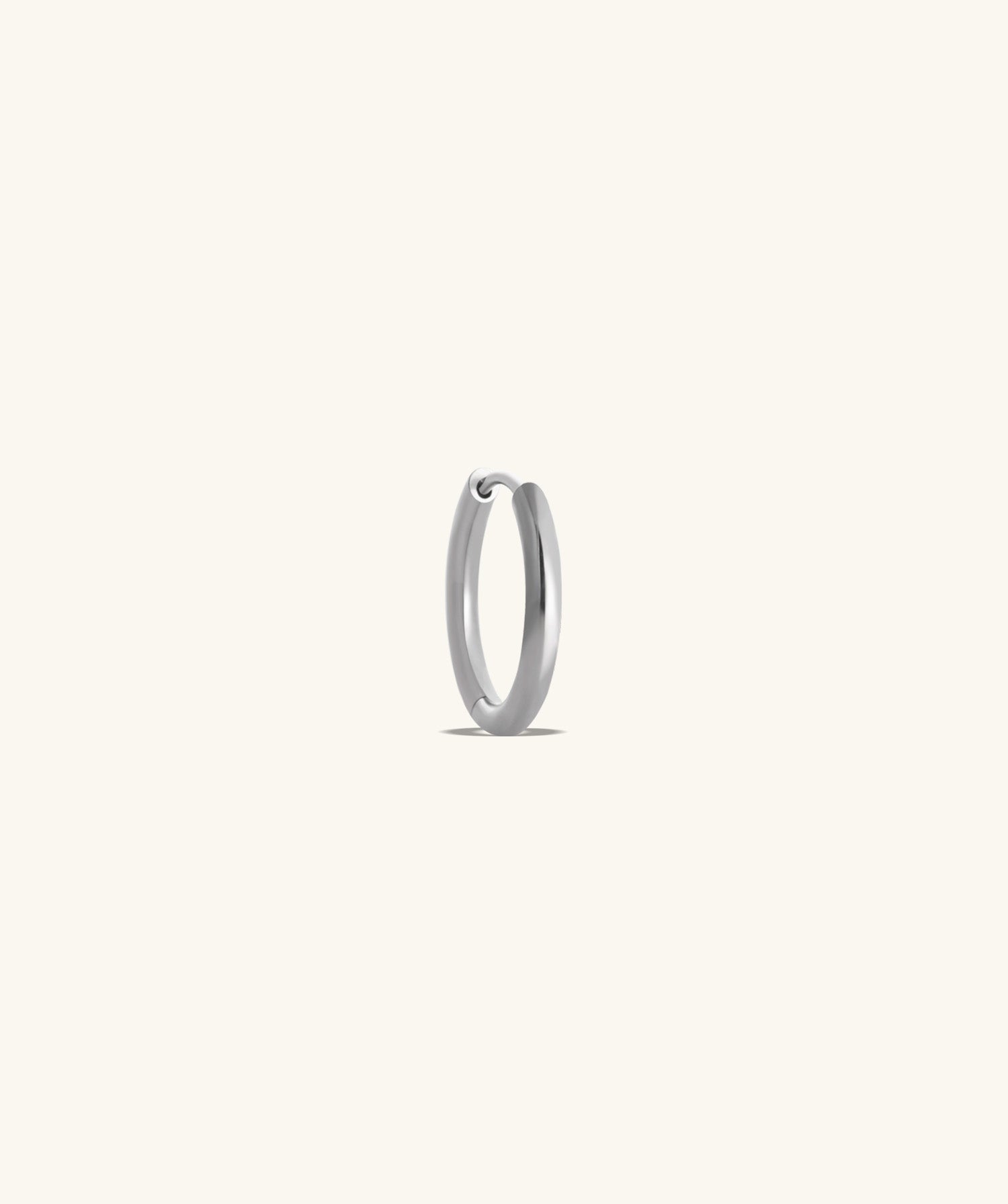 Titanium Basic Hoop - OumoJewelry