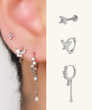 Shiny Butterfly Set - OumoJewelry