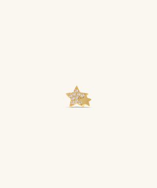 Double Star Stud - OumoJewelry
