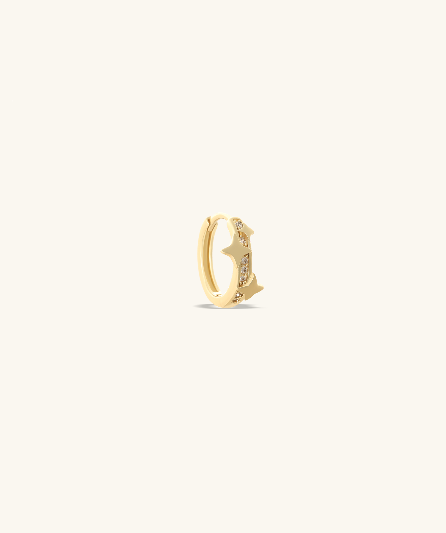 Special Star Hoop - OumoJewelry