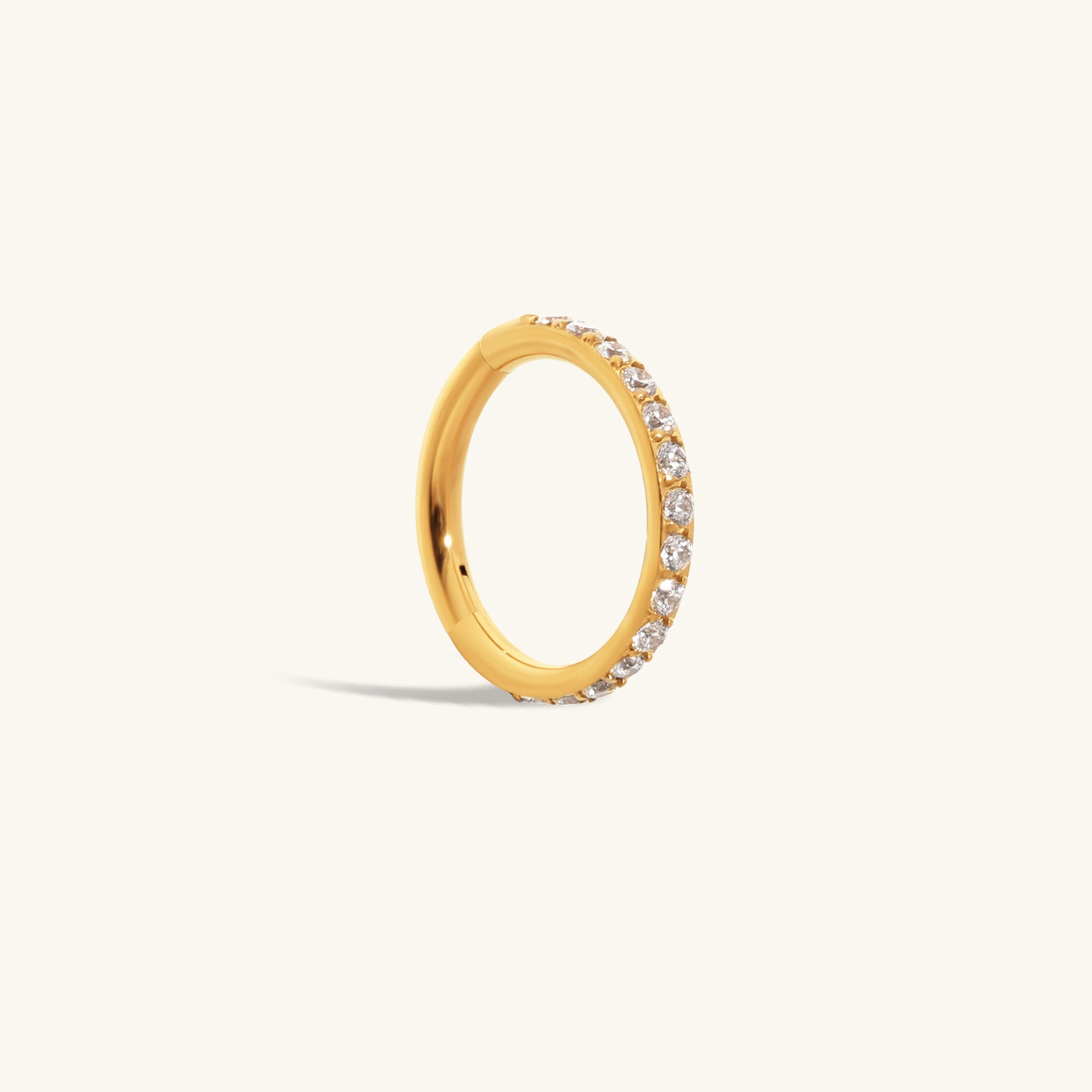 Solen Hoop Belly Ring - OumoJewelry