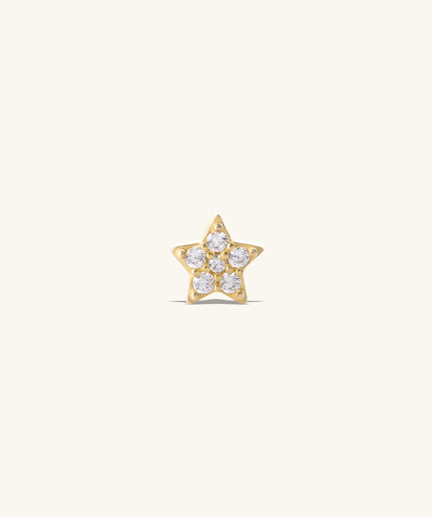 Moon Star Reversible Flatback Stud