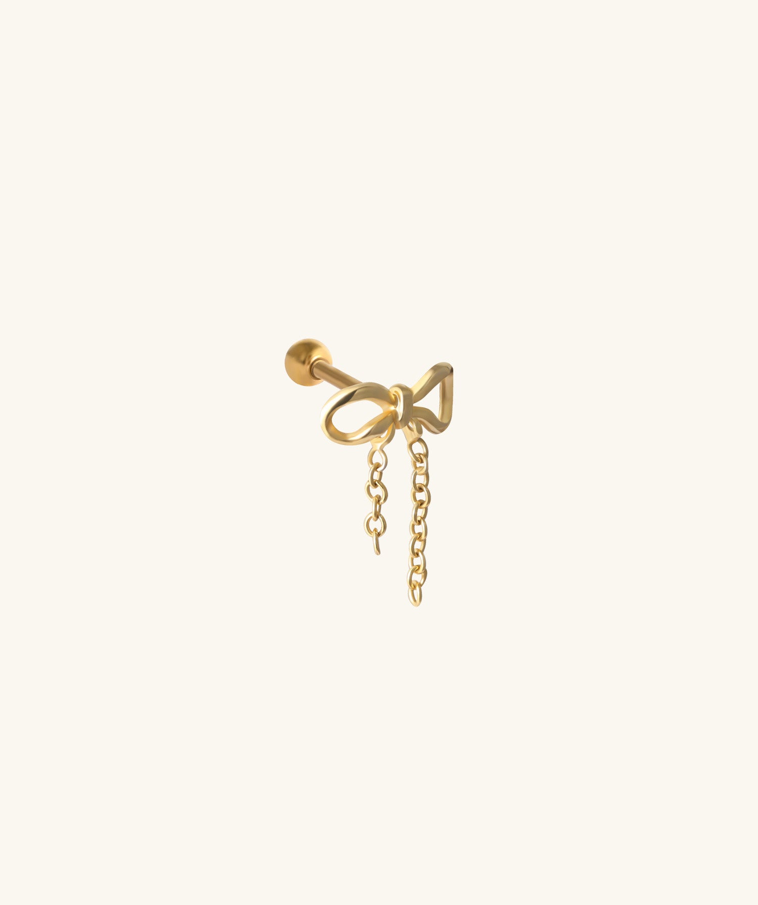 Sweet Bow Chain Drop - OumoJewelry