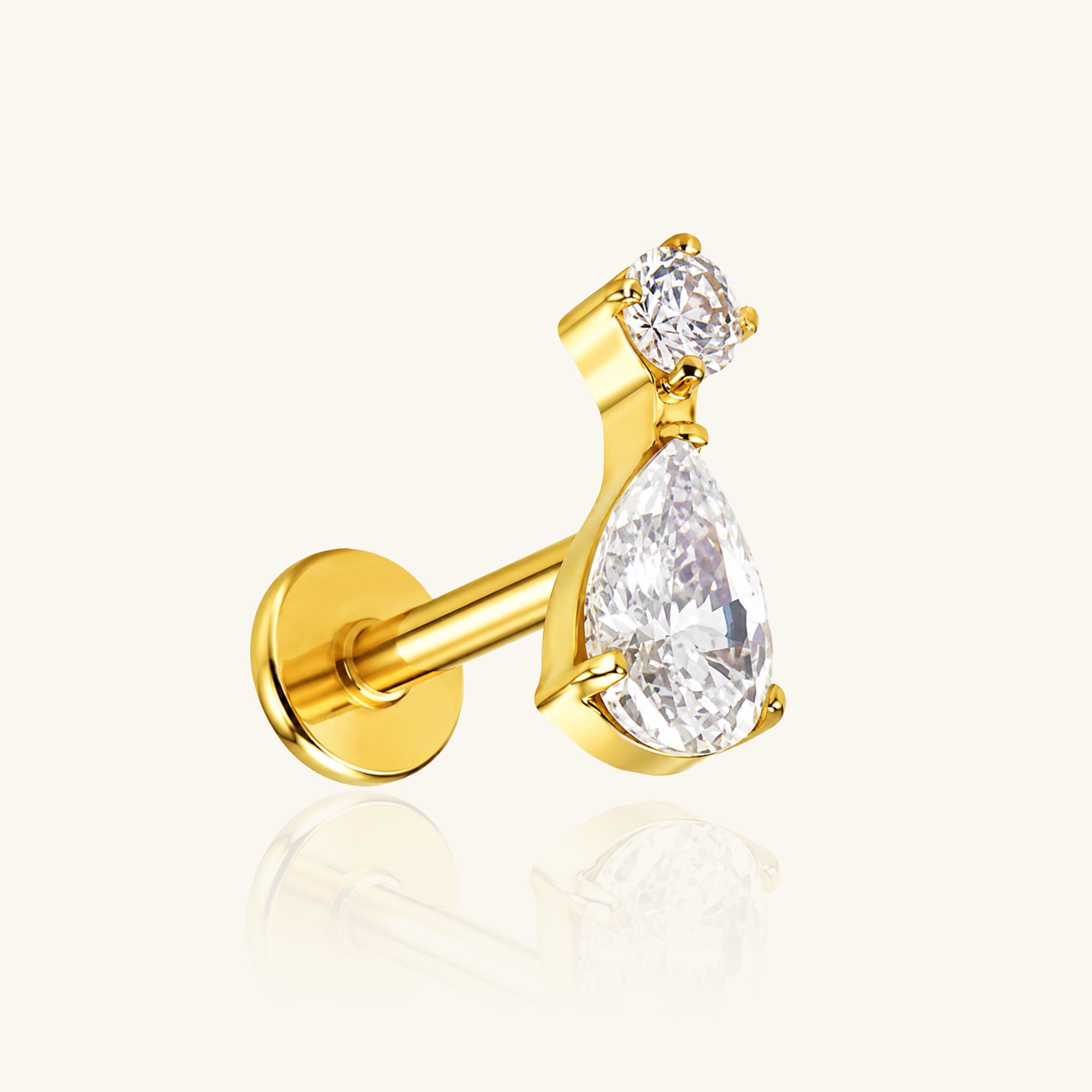 Titanium Yaraa Stud