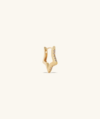 Star Helix Hoop - OumoJewelry