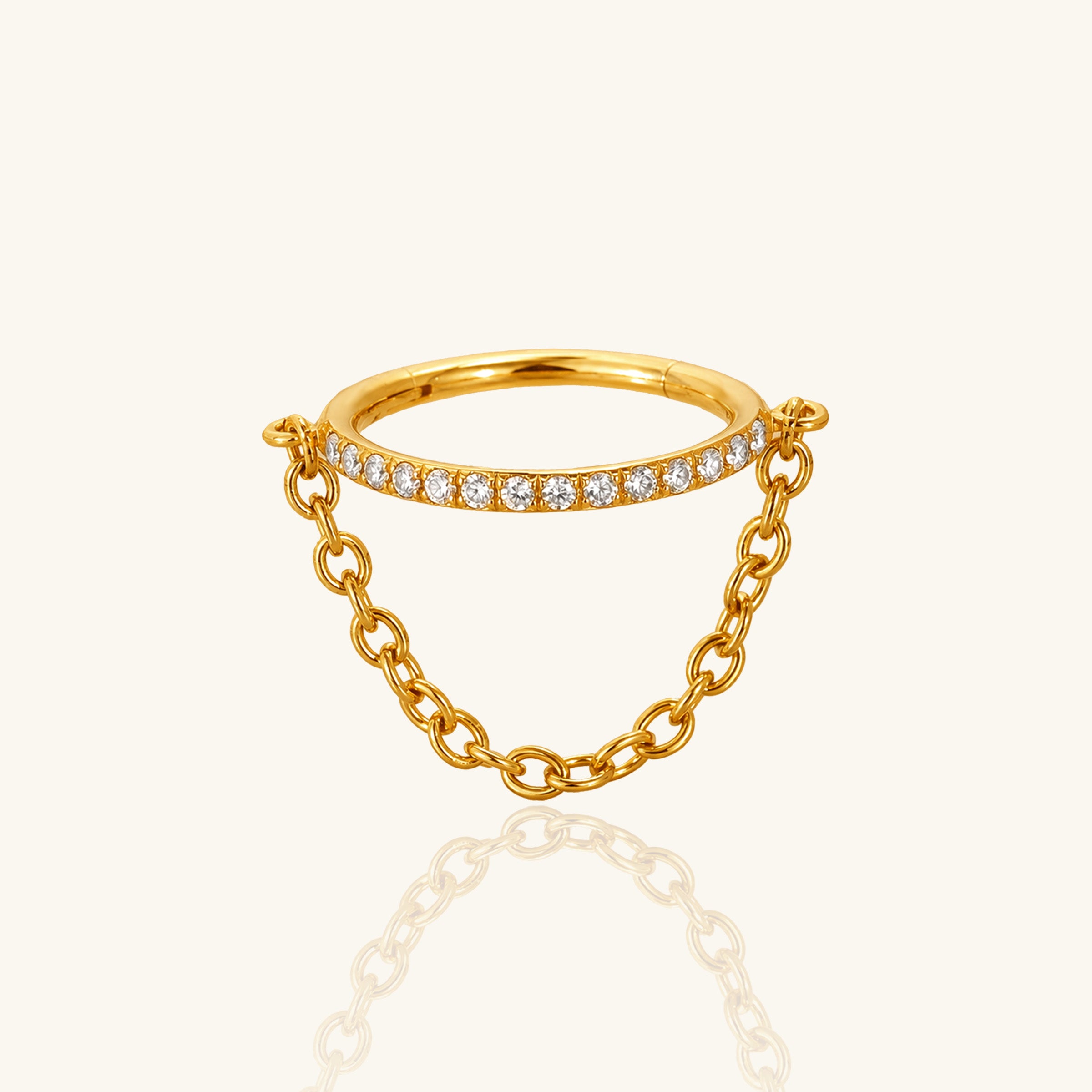Titanium Nessa Clicker Hoop