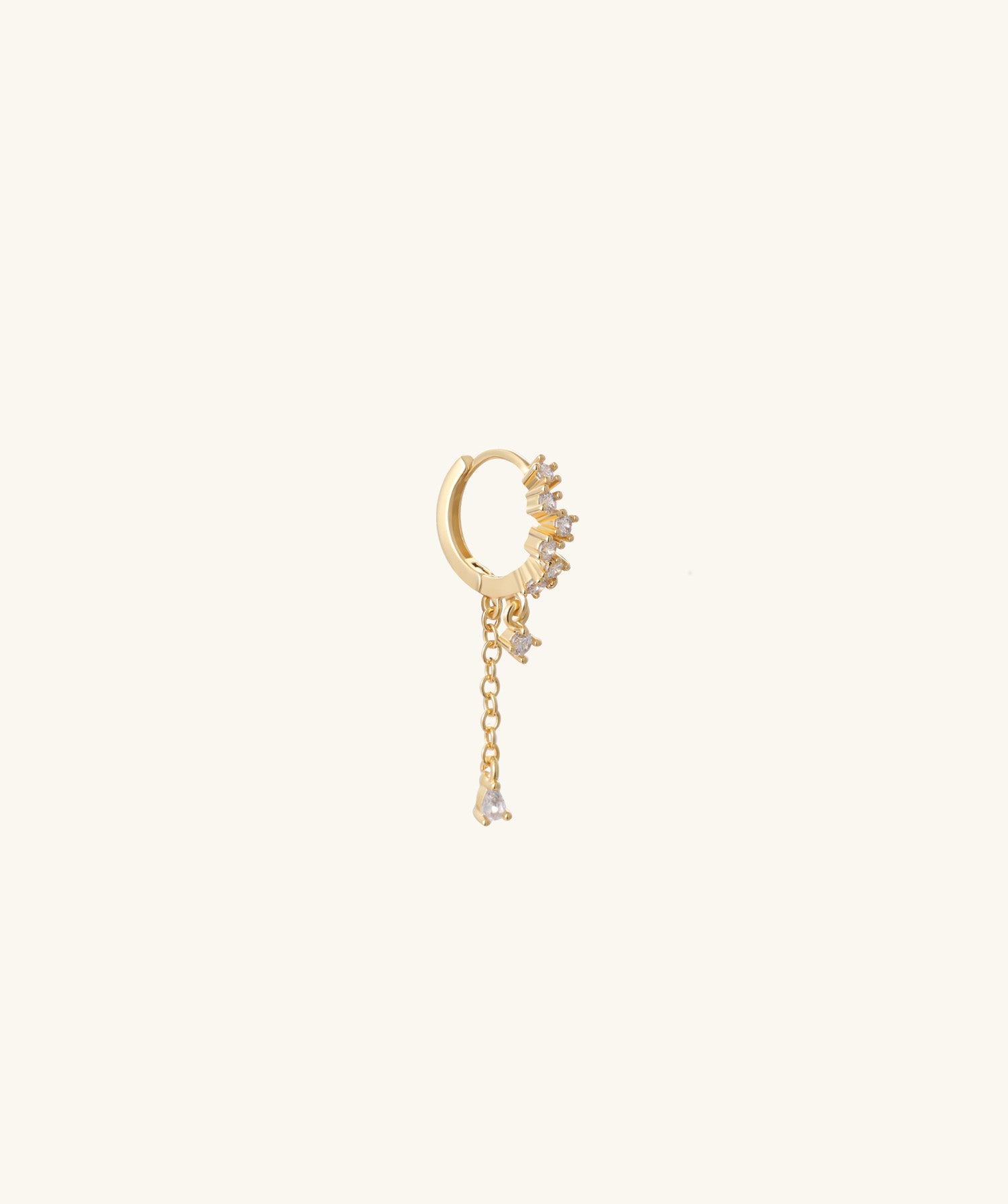 Crystal Cascade Hoop