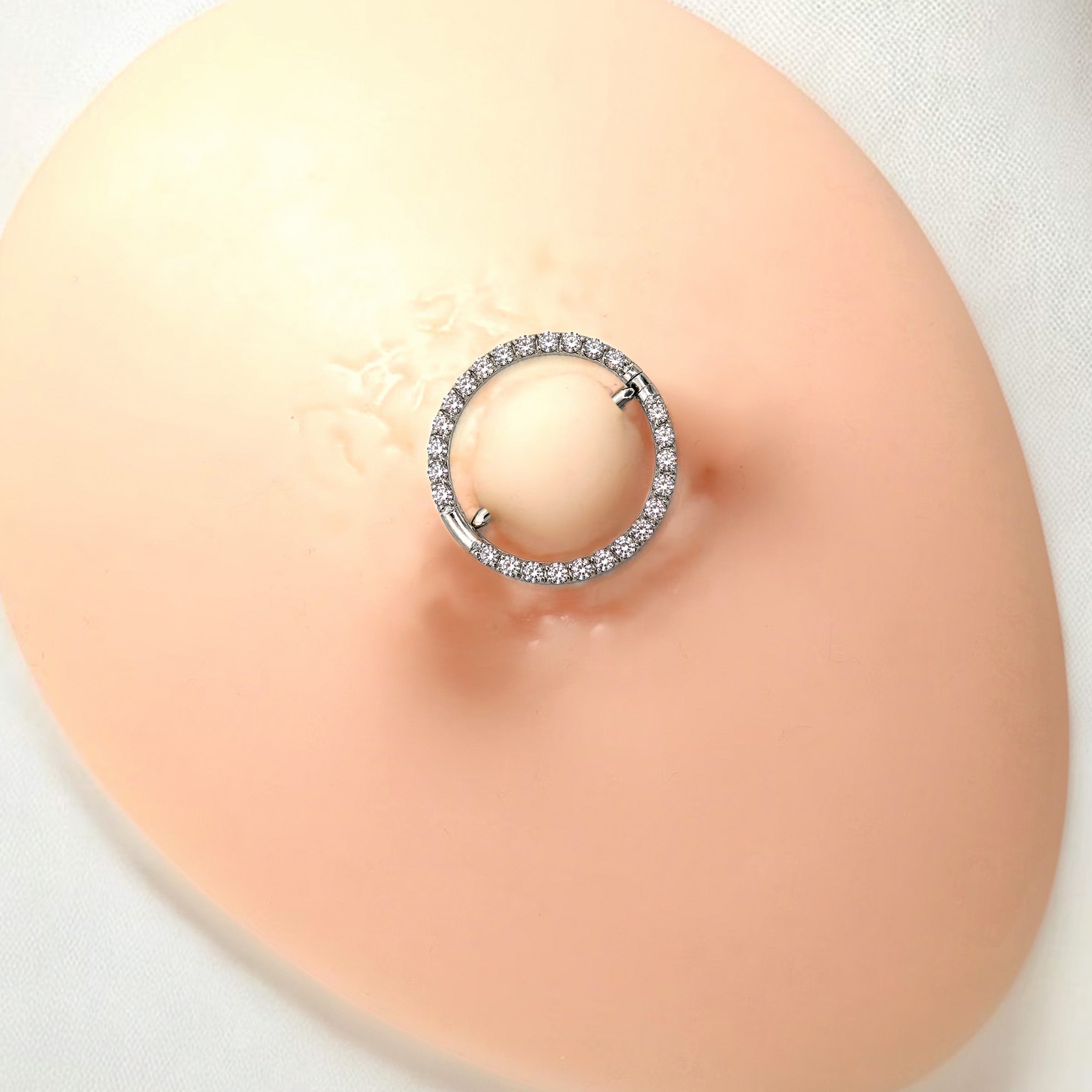 Titanium Kaira Nipple Rings