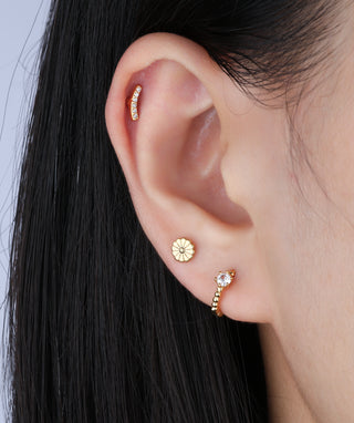 Simple Daisy Stud - OumoJewelry