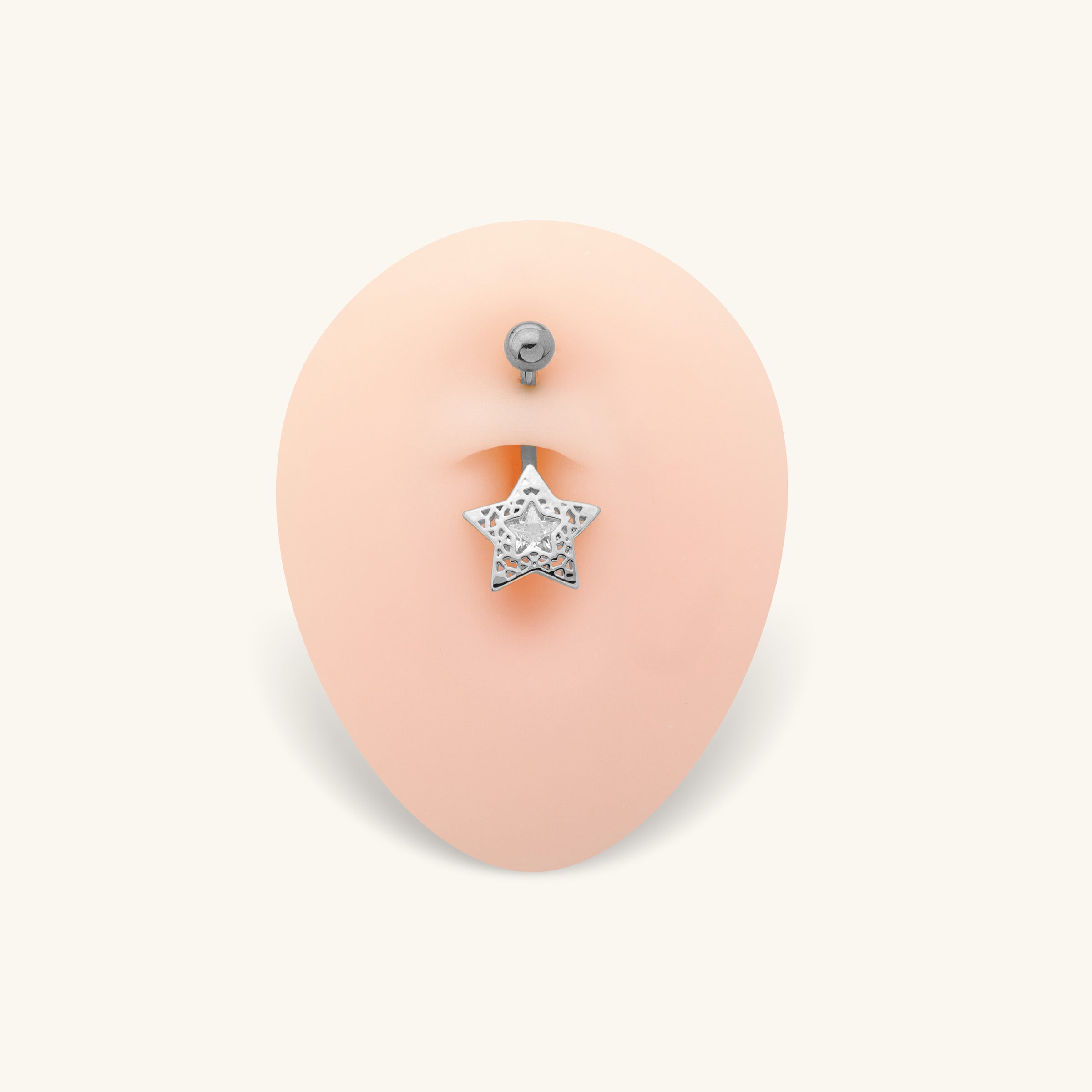 Elvia Star Belly Ring - Oumo Jewelry