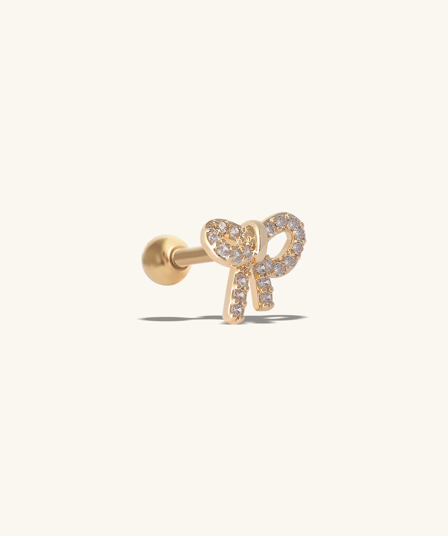 Playful Bow Stud - OumoJewelry
