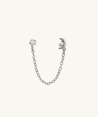 Star & Moon Chain - OumoJewelry