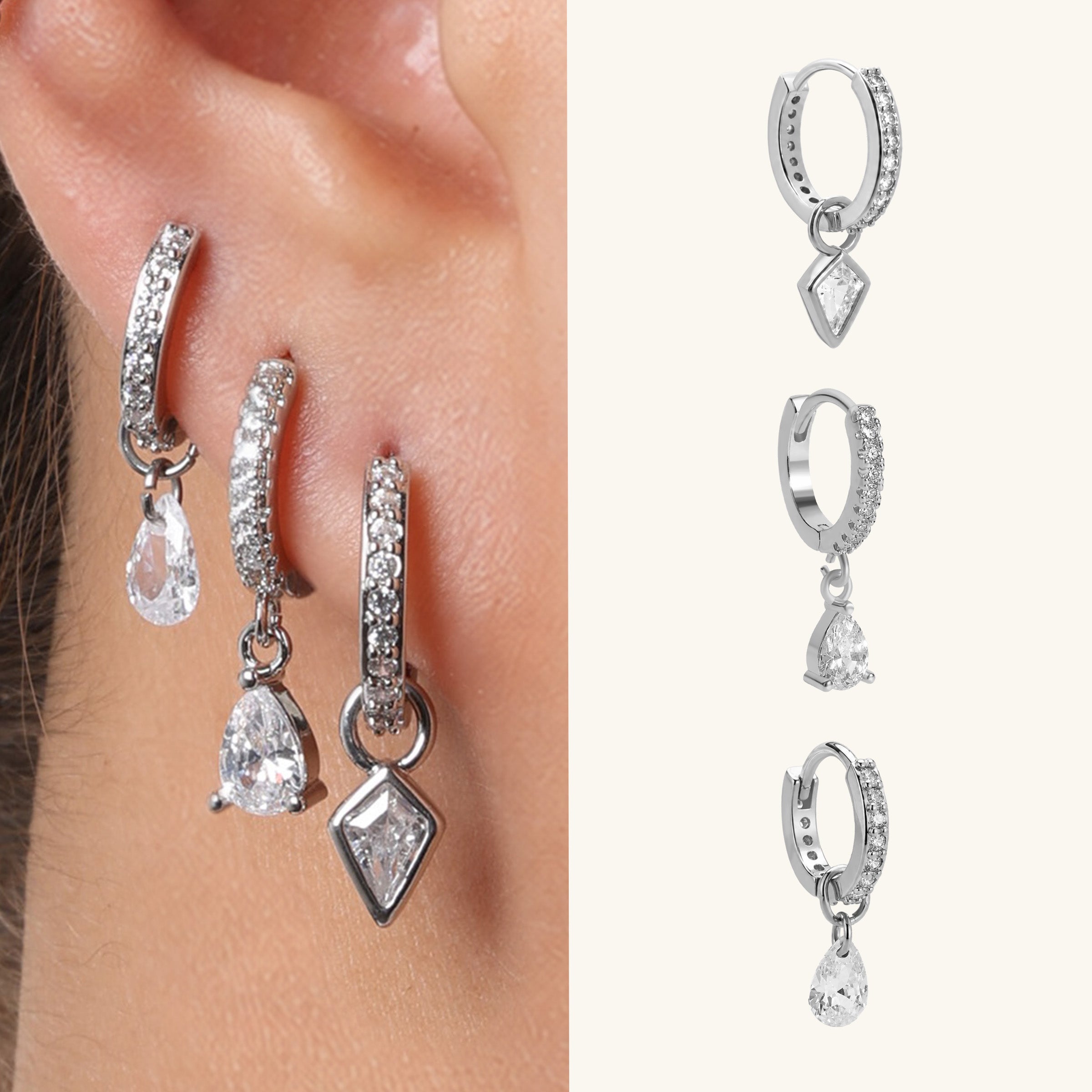 Cora Hoop Set - OumoJewelry