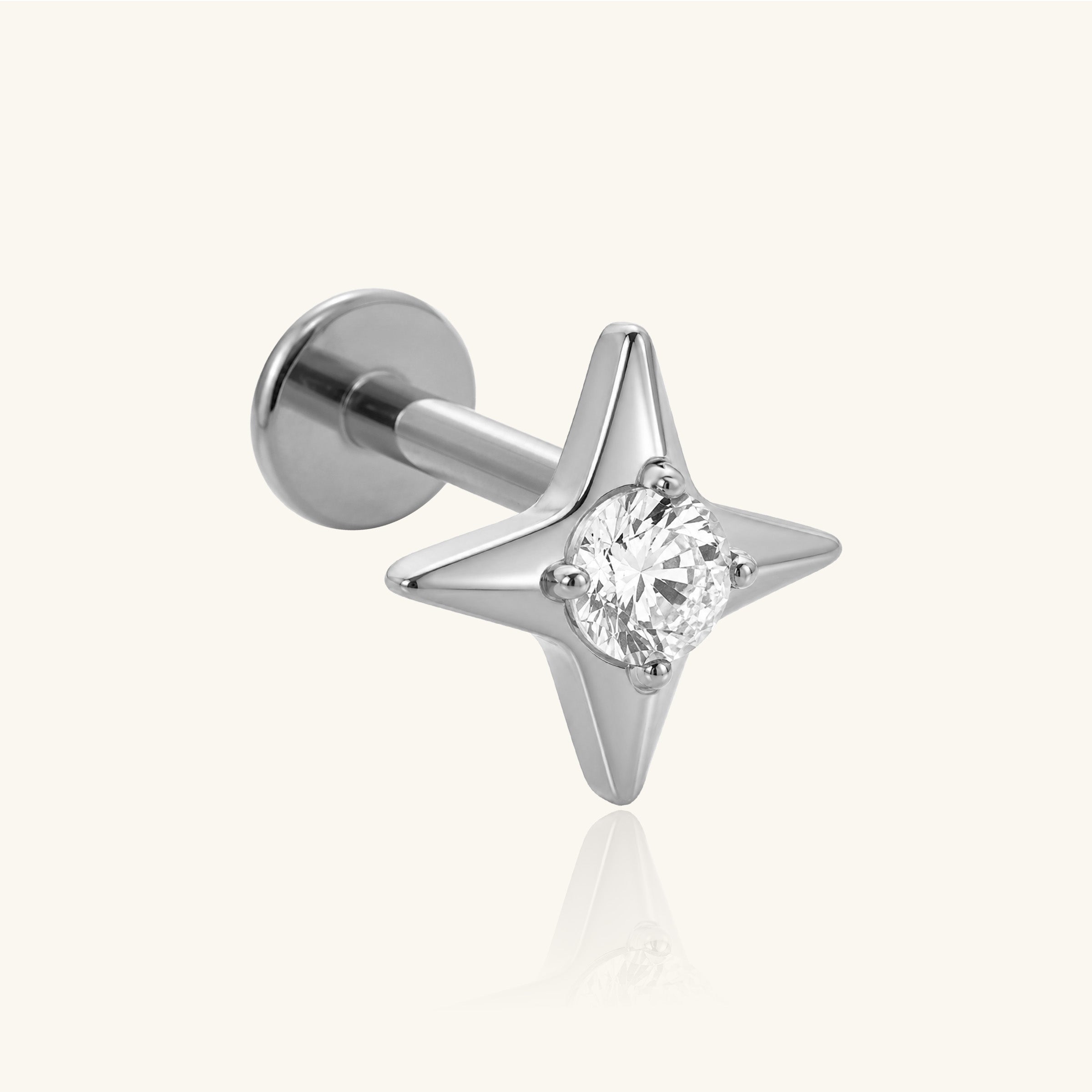 Titanium Calia Star Stud