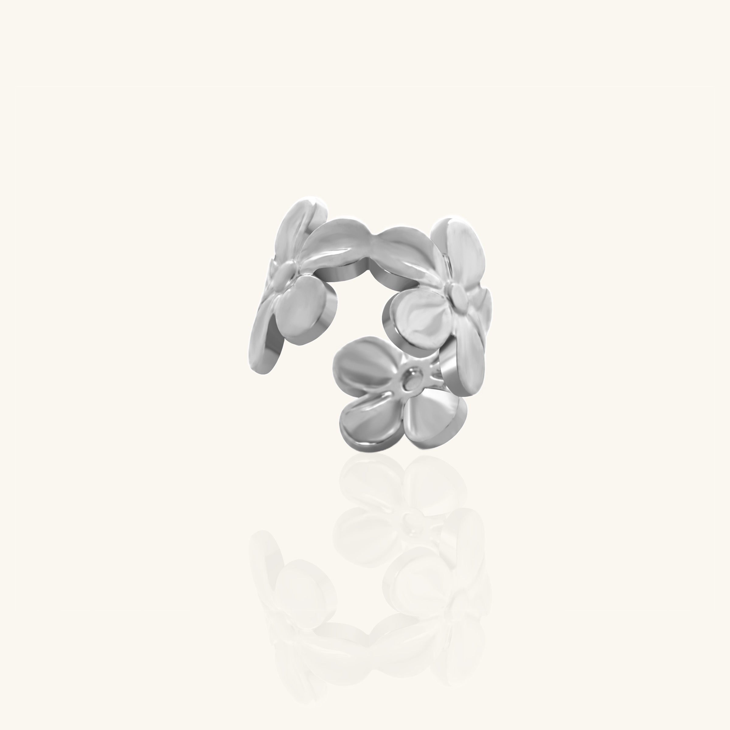 Orian Flower Ear Cuff