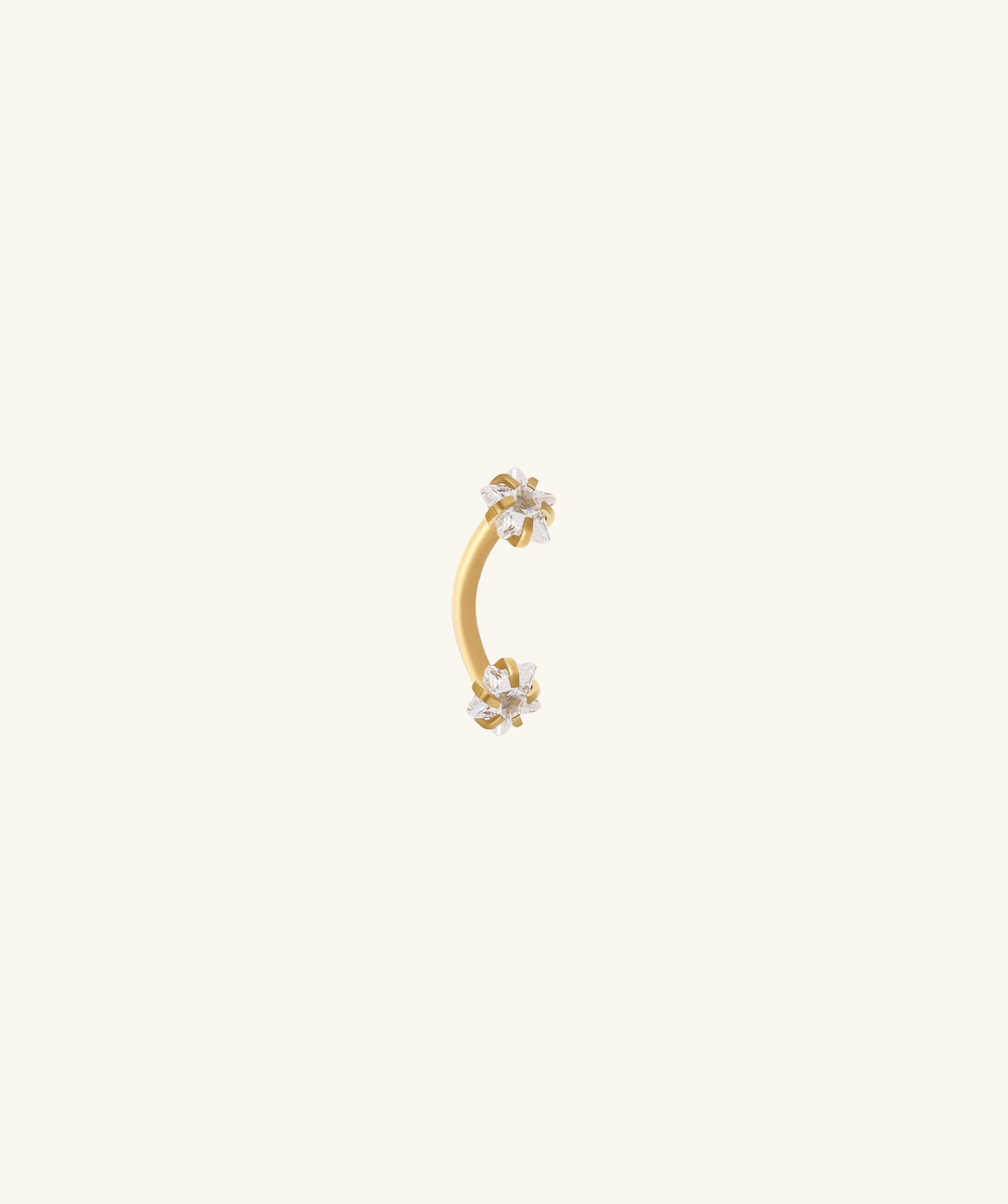 Star Barbell - OumoJewelry