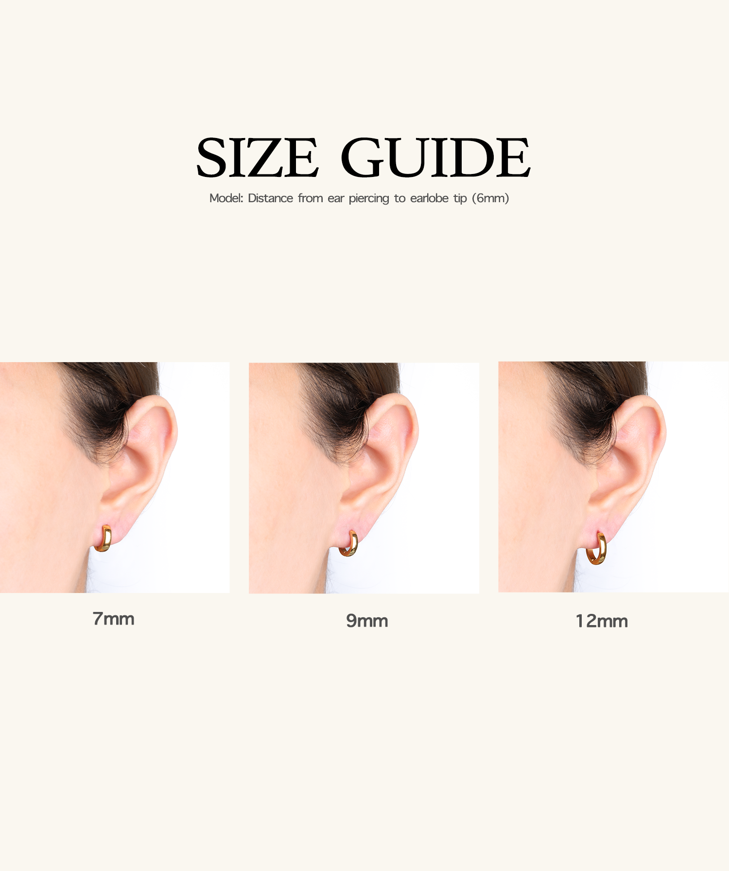 Basic Chunky Hoop - OumoJewelry