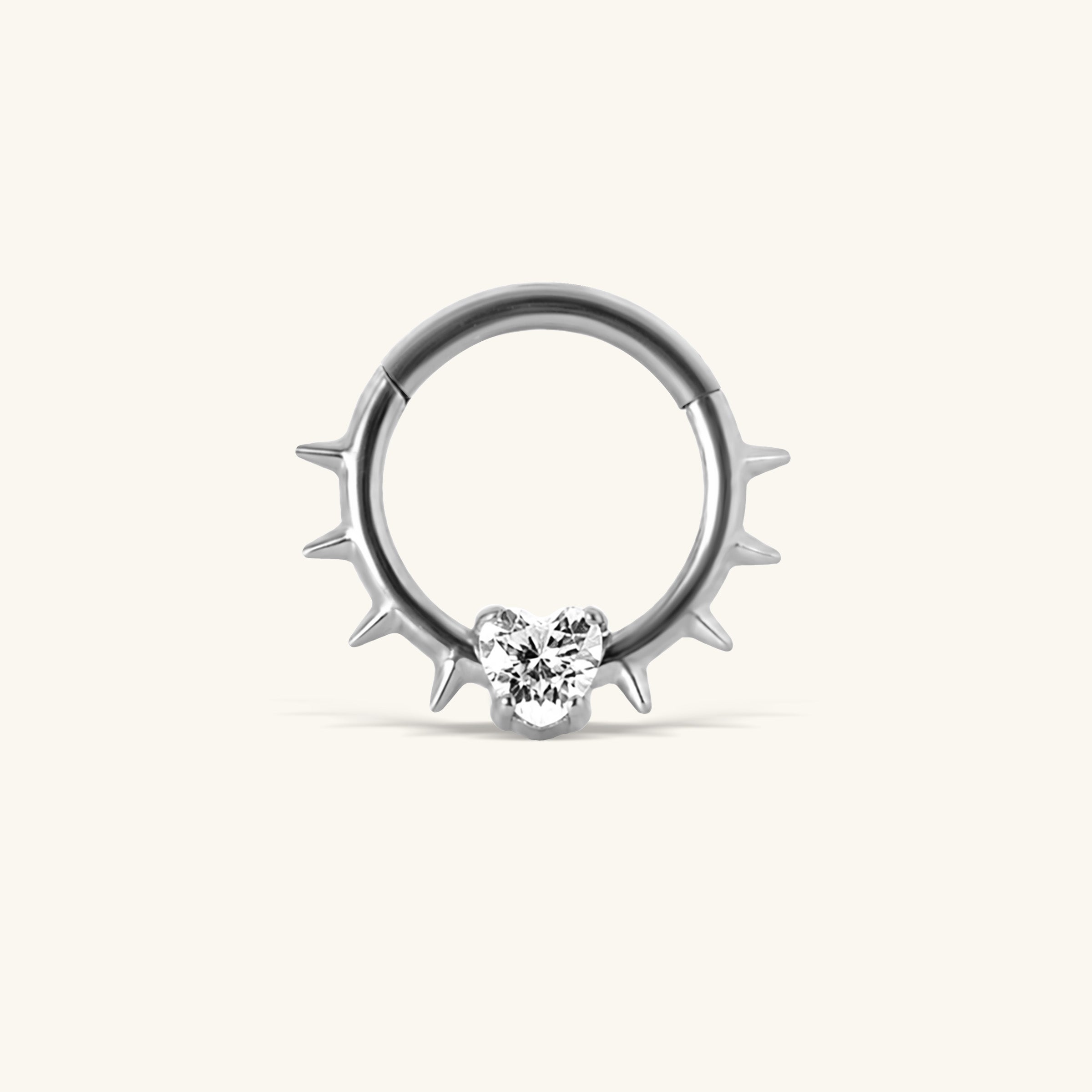 Titanium Auren Clicker Hoop