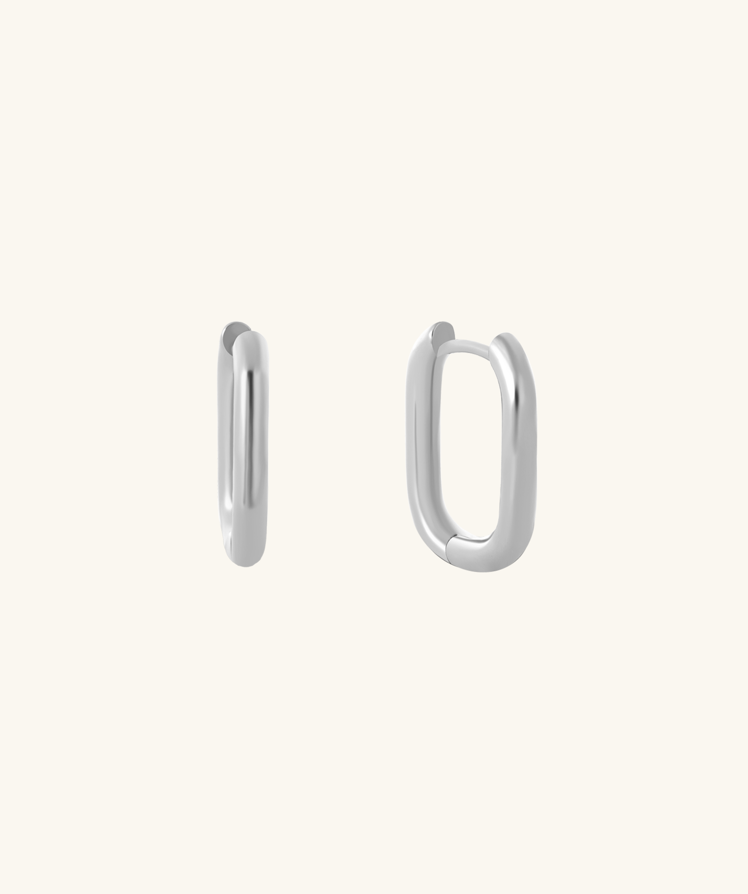 Basic U-Shaped Hoops - OumoJewelry