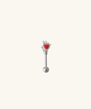 Love Vertical Helix Stud - OumoJewelry
