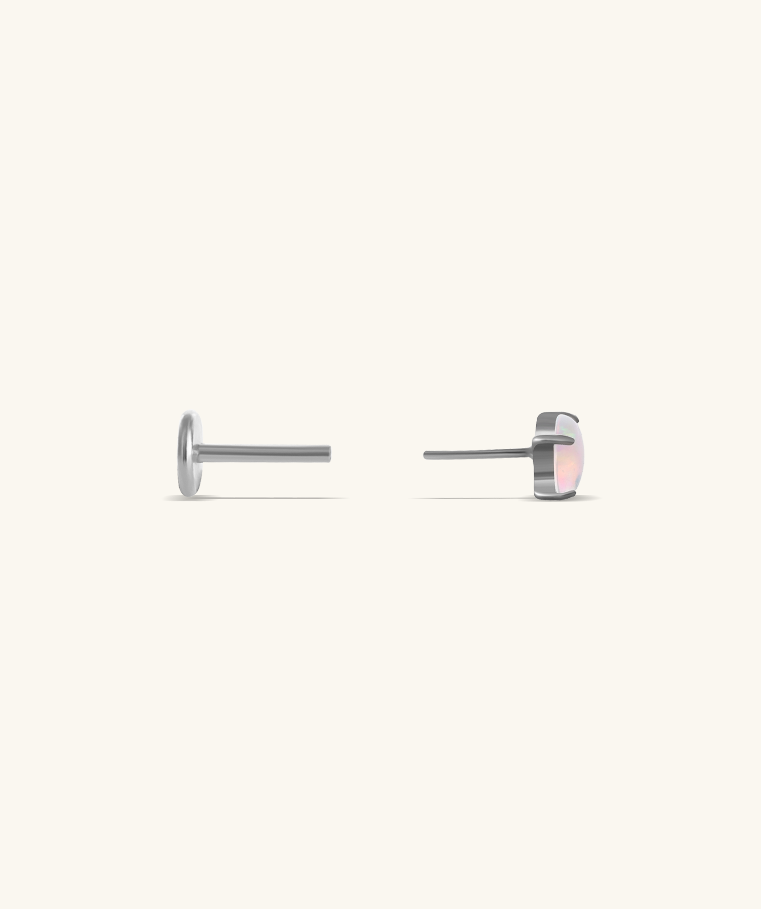 Titanium Aurora Stud - OumoJewelry