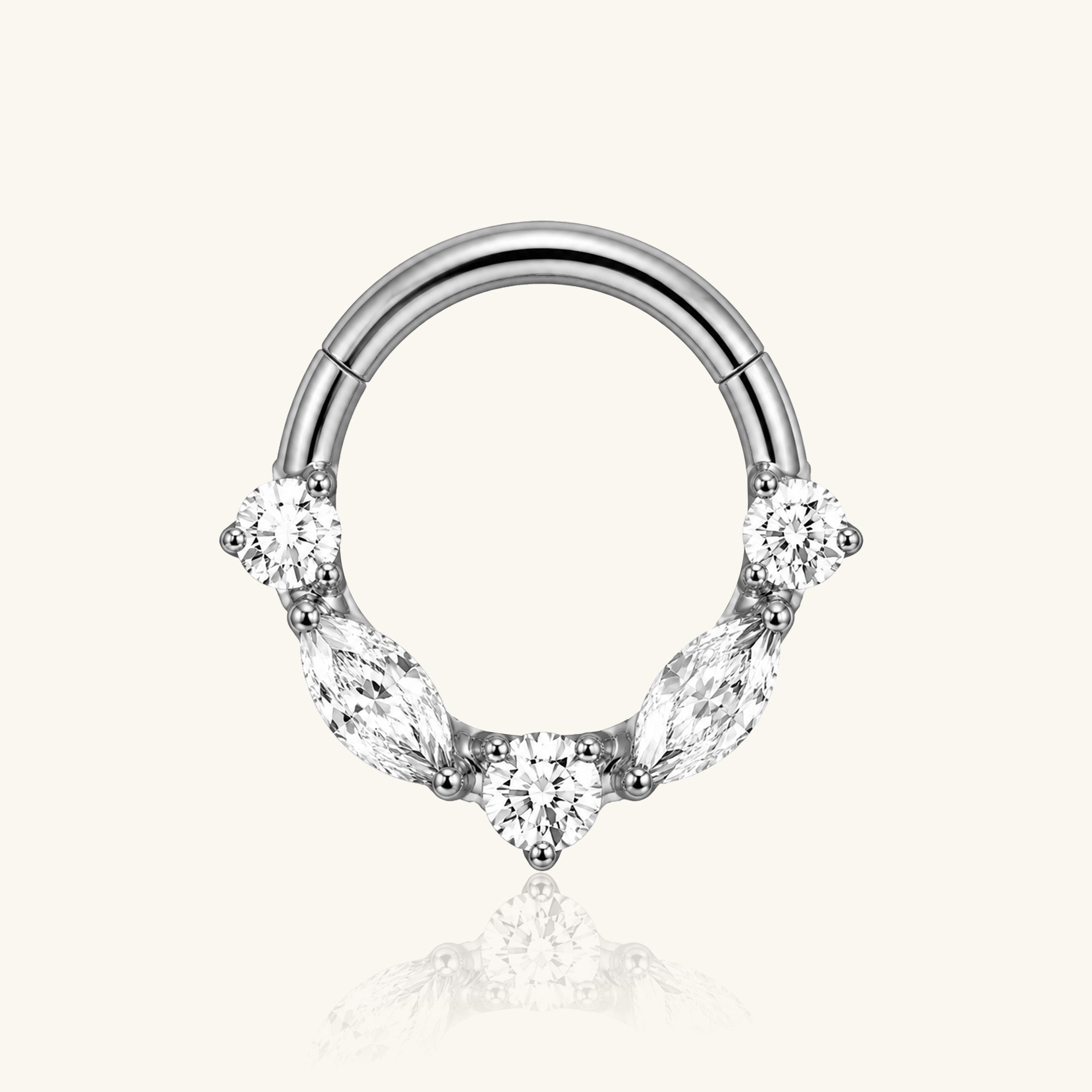 Titanium Maya Clicker Hoop