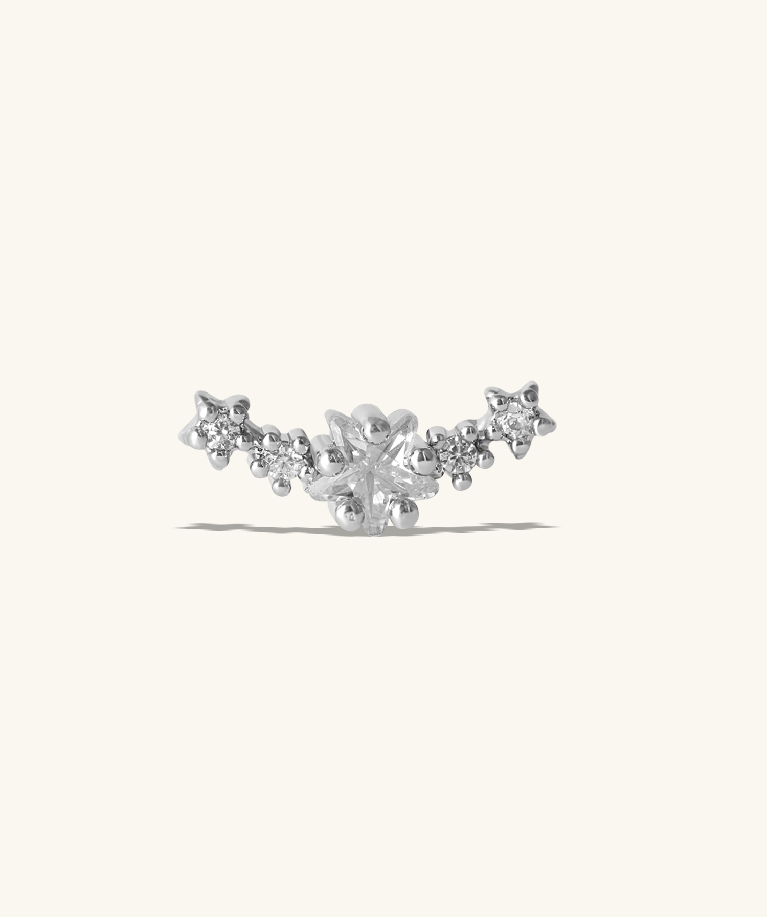 Dazzling Star Flatback Stud