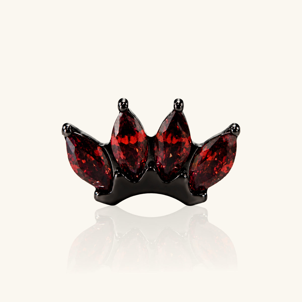 Titanium Koa Stud