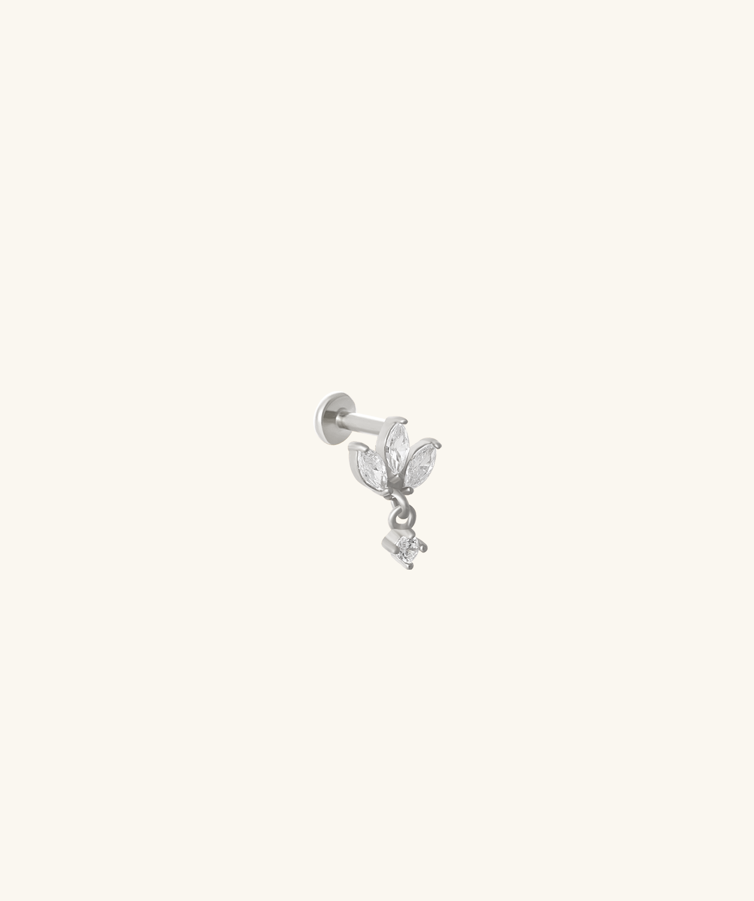 Petal Drop Stud - OumoJewelry