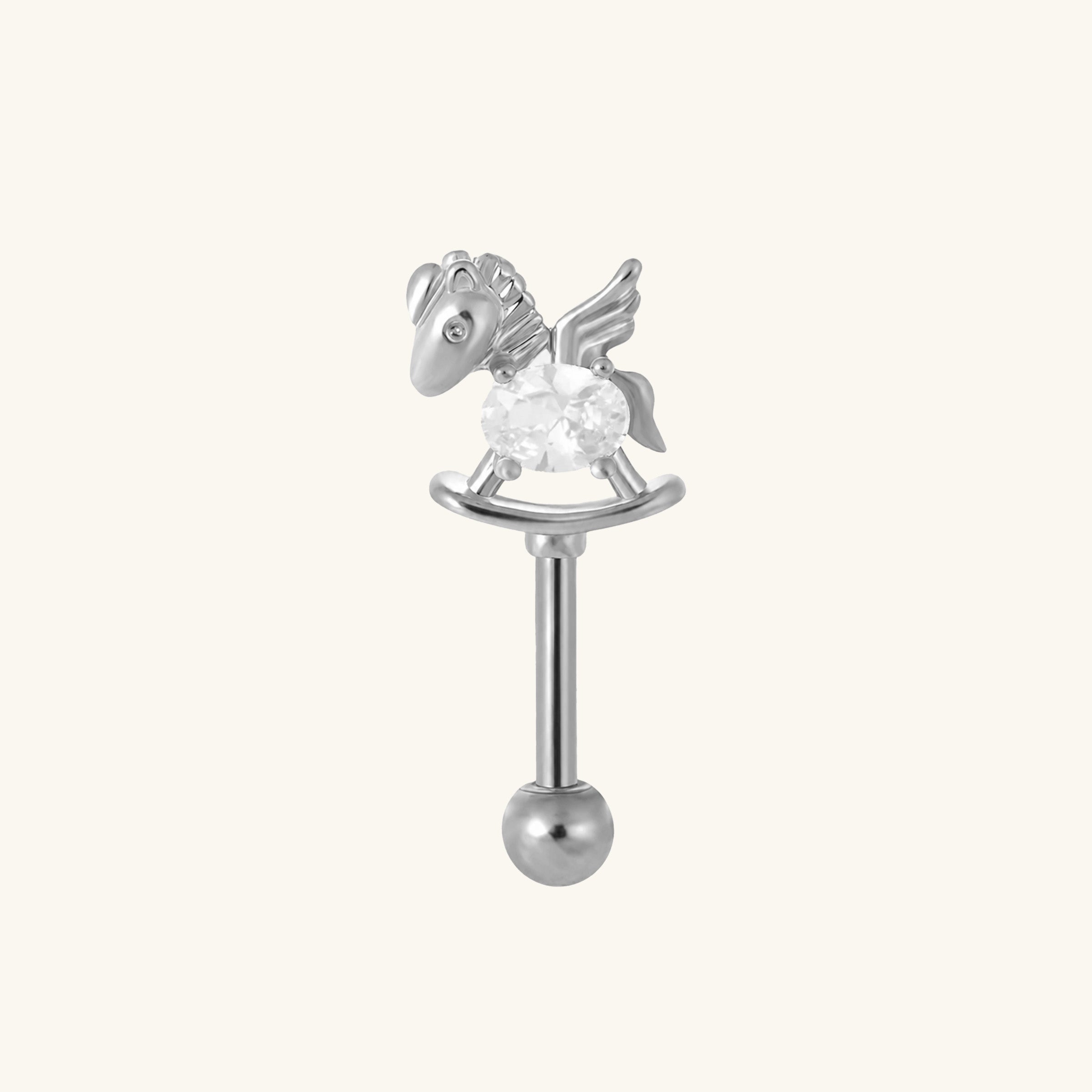 Unicorn Vertical Helix Stud