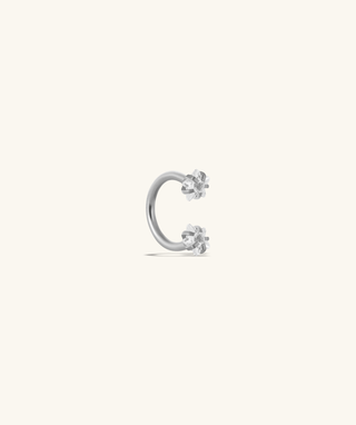 Stars Horseshoe Ring - OumoJewelry