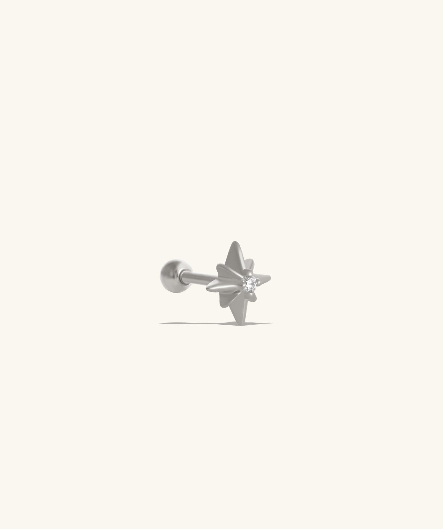 Octagonal Star Stud