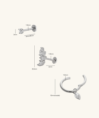 Titanium Chill Set - OumoJewelry