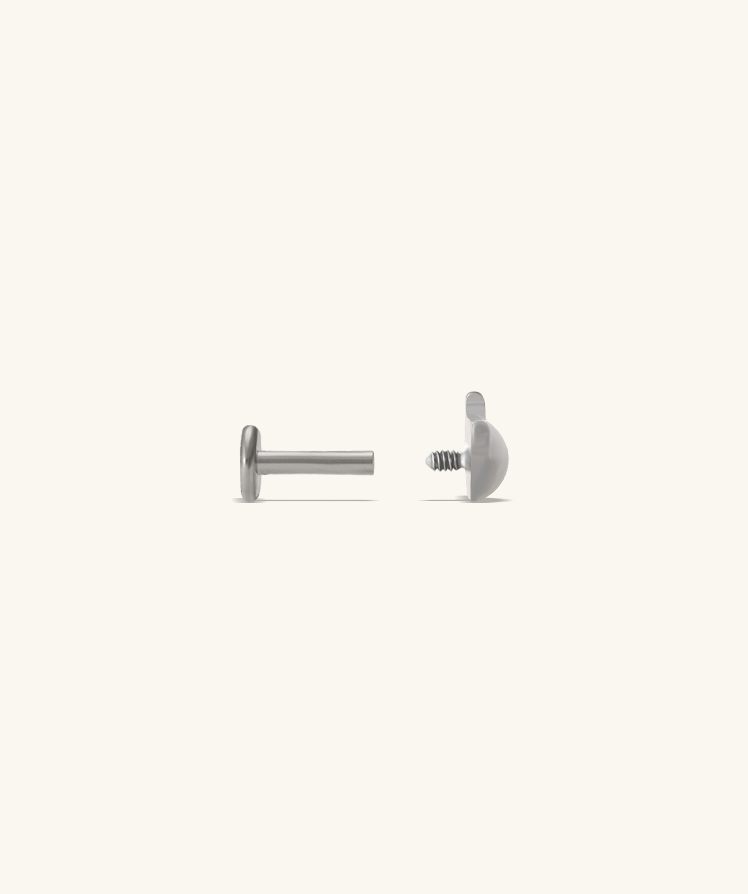 😈Titanium Devil Flatback Stud - OumoJewelry