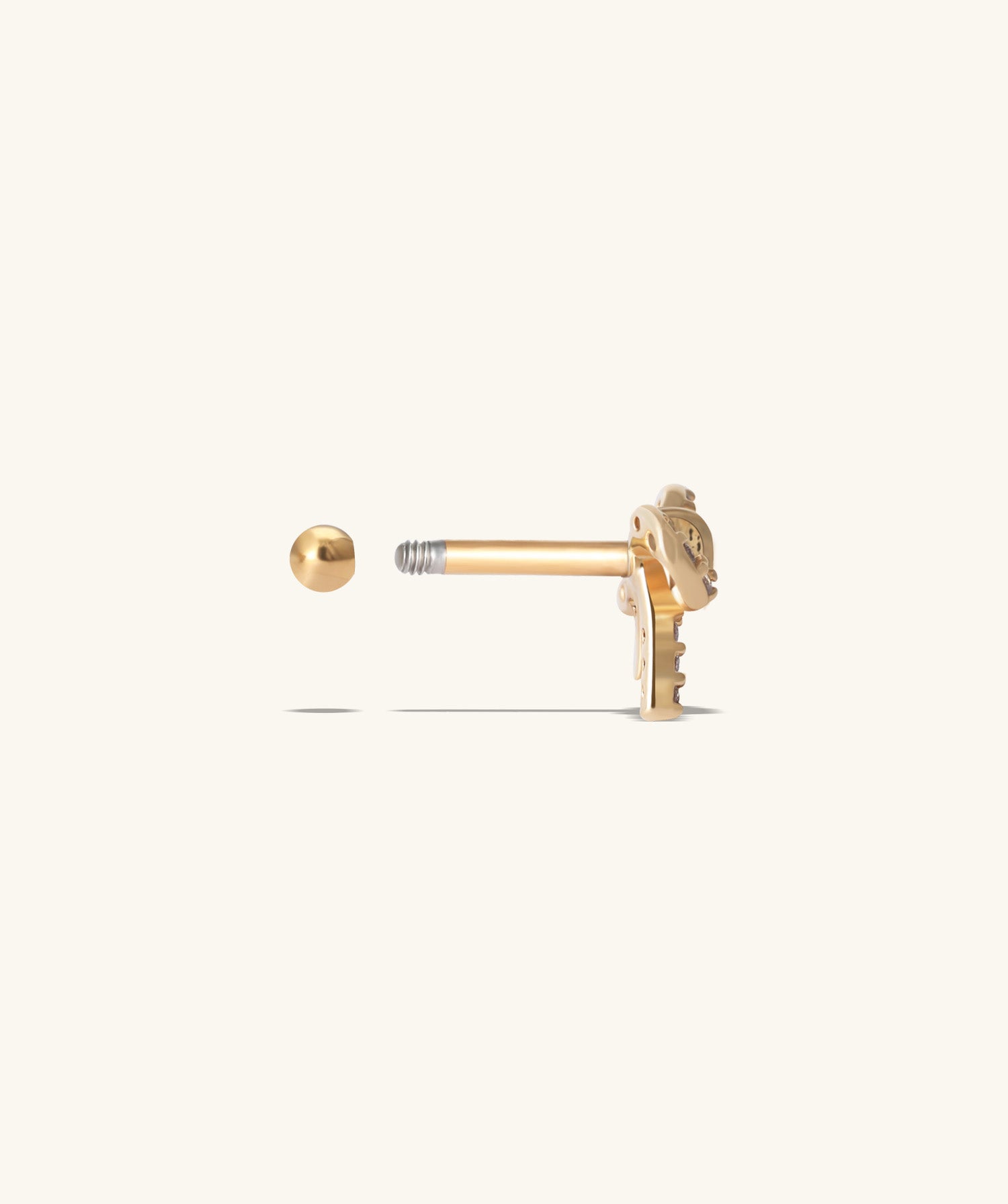 Playful Bow Stud - OumoJewelry