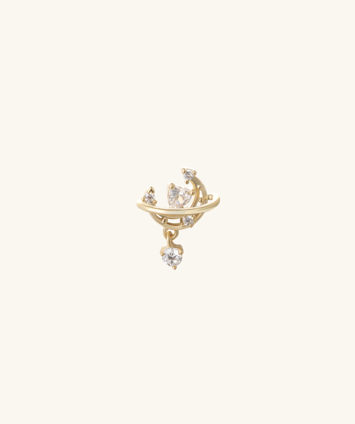 Halo Stud - OumoJewelry