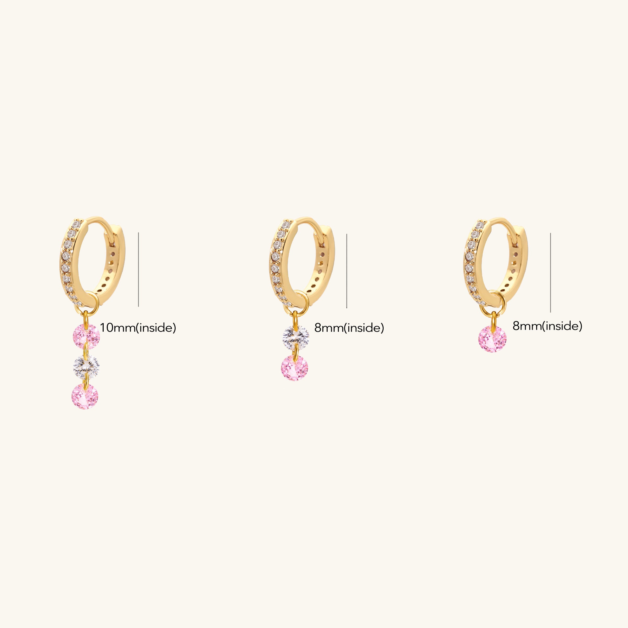 Talia Hoop Set - OumoJewelry