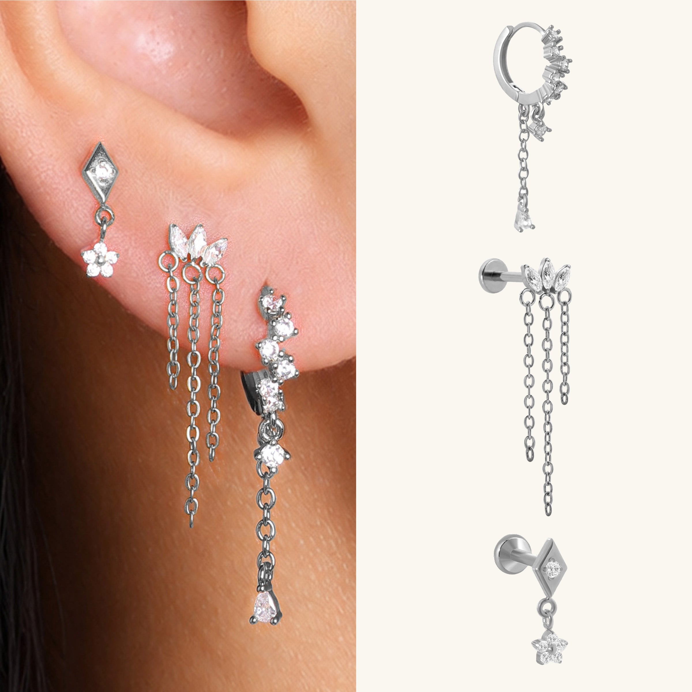 Raina Ear Stack Set